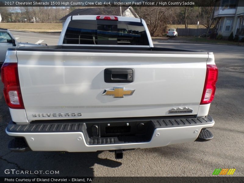 Iridescent Pearl Tricoat / High Country Saddle 2017 Chevrolet Silverado 1500 High Country Crew Cab 4x4