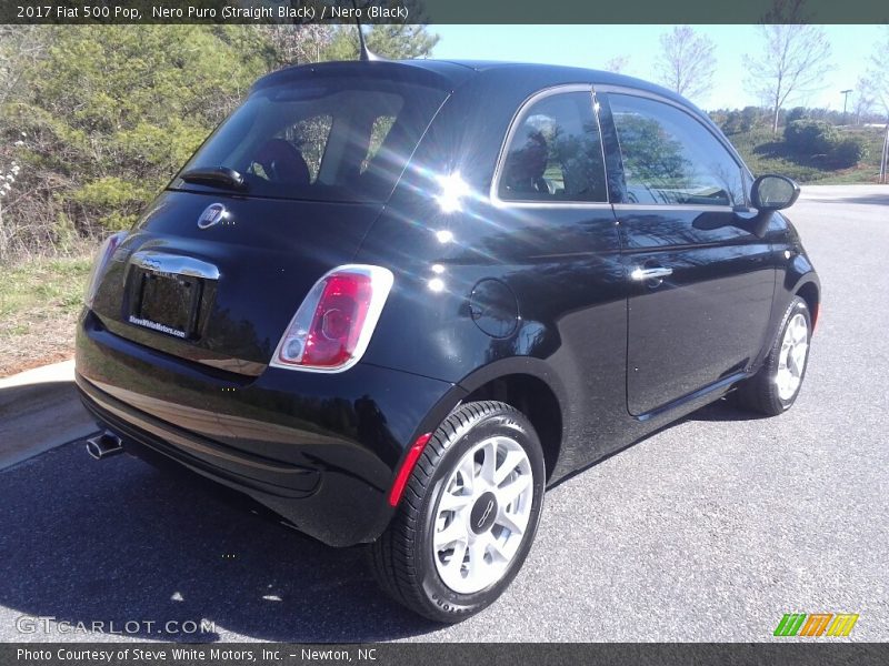 Nero Puro (Straight Black) / Nero (Black) 2017 Fiat 500 Pop