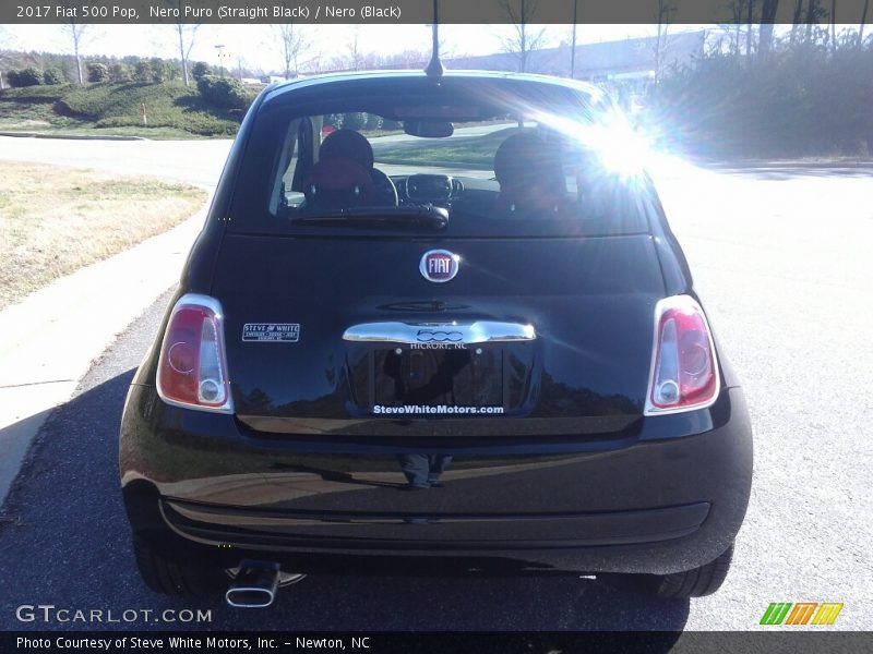 Nero Puro (Straight Black) / Nero (Black) 2017 Fiat 500 Pop