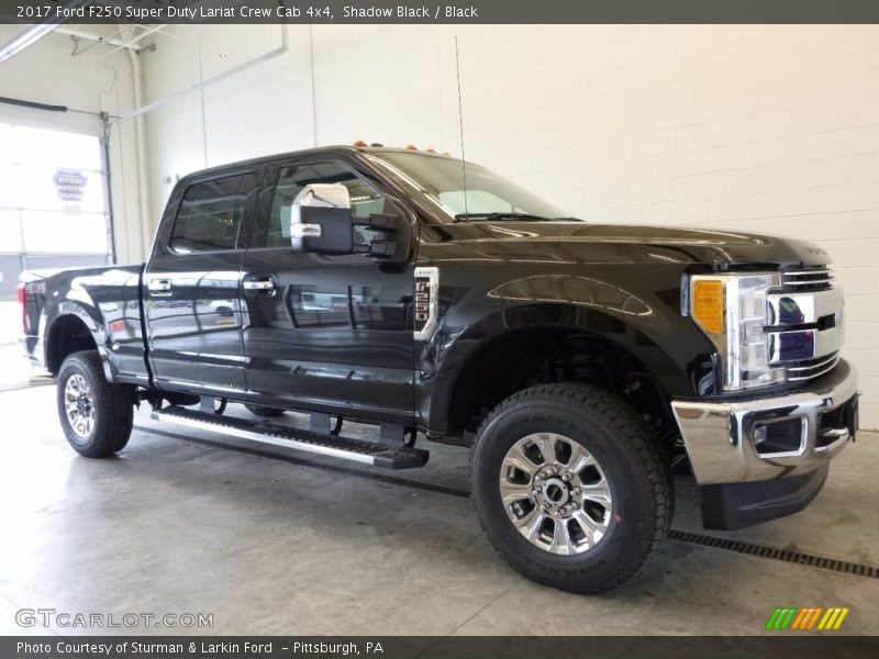 Shadow Black / Black 2017 Ford F250 Super Duty Lariat Crew Cab 4x4