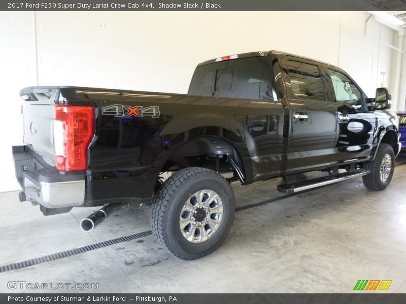 Shadow Black / Black 2017 Ford F250 Super Duty Lariat Crew Cab 4x4