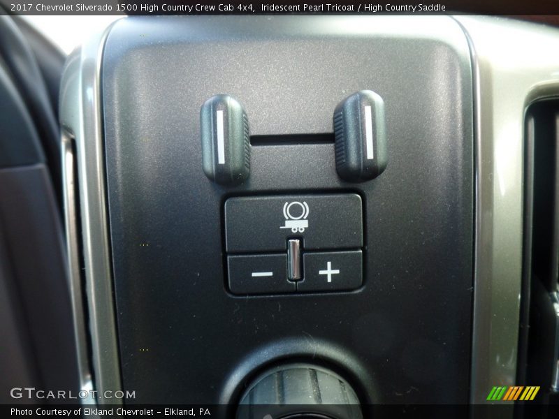 Iridescent Pearl Tricoat / High Country Saddle 2017 Chevrolet Silverado 1500 High Country Crew Cab 4x4