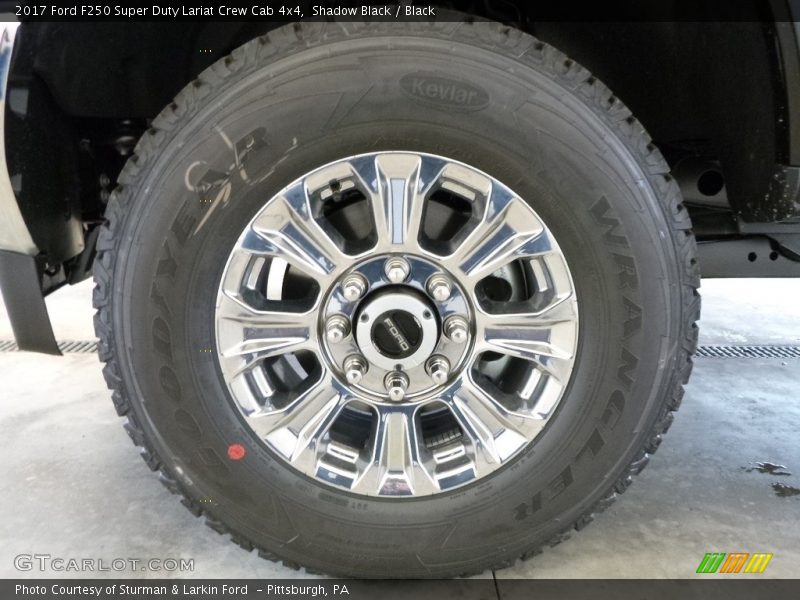 Shadow Black / Black 2017 Ford F250 Super Duty Lariat Crew Cab 4x4