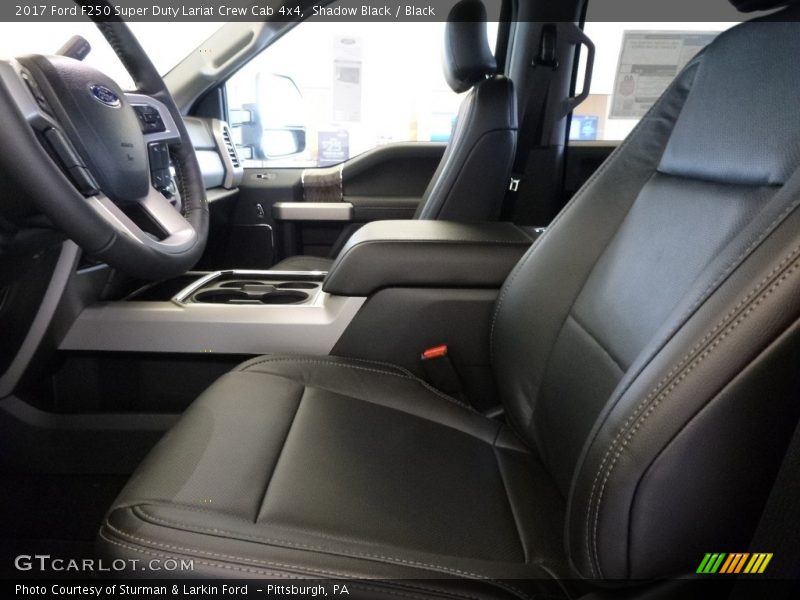 Shadow Black / Black 2017 Ford F250 Super Duty Lariat Crew Cab 4x4