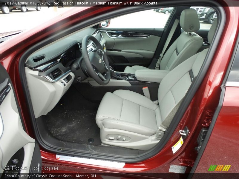  2017 XTS Luxury Medium Titanium w/Jet Black Accents Interior