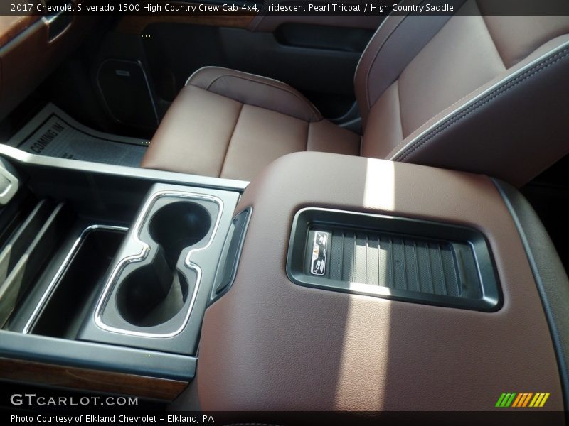 Iridescent Pearl Tricoat / High Country Saddle 2017 Chevrolet Silverado 1500 High Country Crew Cab 4x4