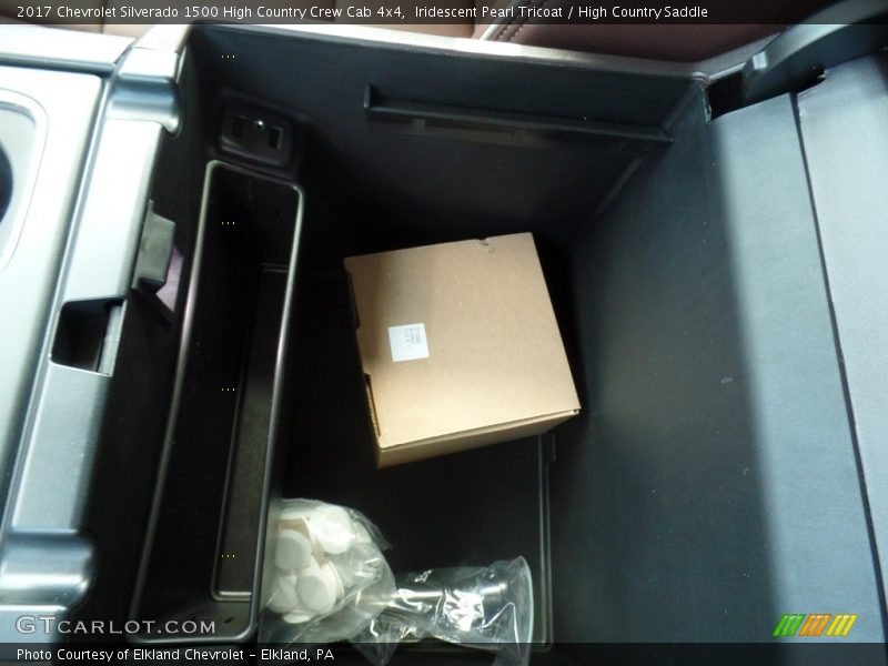 Iridescent Pearl Tricoat / High Country Saddle 2017 Chevrolet Silverado 1500 High Country Crew Cab 4x4