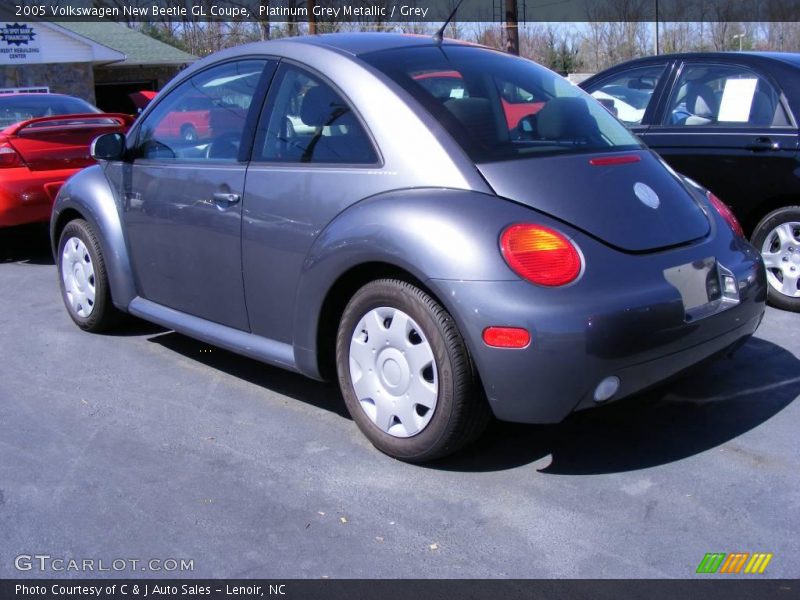 Platinum Grey Metallic / Grey 2005 Volkswagen New Beetle GL Coupe