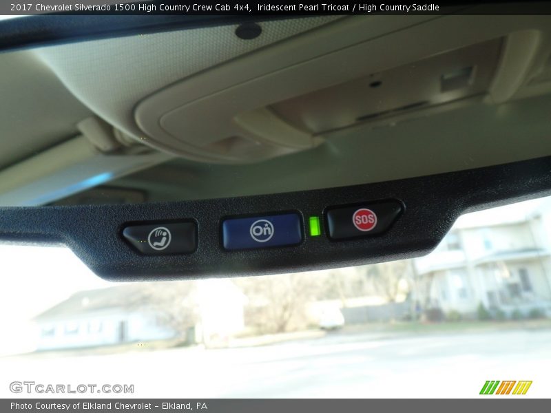Iridescent Pearl Tricoat / High Country Saddle 2017 Chevrolet Silverado 1500 High Country Crew Cab 4x4