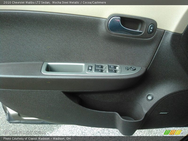 Mocha Steel Metallic / Cocoa/Cashmere 2010 Chevrolet Malibu LTZ Sedan