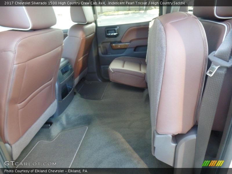 Iridescent Pearl Tricoat / High Country Saddle 2017 Chevrolet Silverado 1500 High Country Crew Cab 4x4