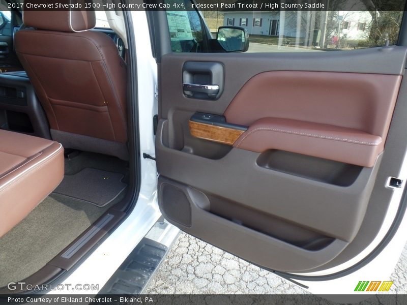 Iridescent Pearl Tricoat / High Country Saddle 2017 Chevrolet Silverado 1500 High Country Crew Cab 4x4