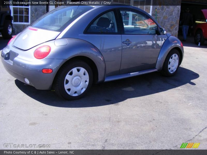 Platinum Grey Metallic / Grey 2005 Volkswagen New Beetle GL Coupe