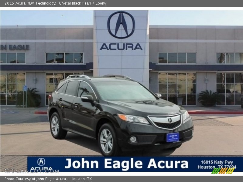 Crystal Black Pearl / Ebony 2015 Acura RDX Technology