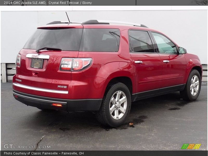 Crystal Red Tintcoat / Ebony 2014 GMC Acadia SLE AWD