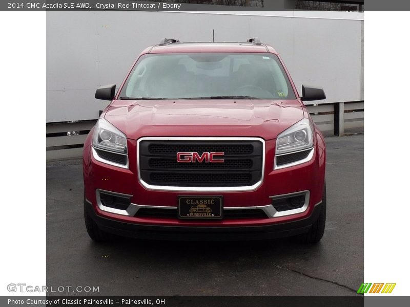Crystal Red Tintcoat / Ebony 2014 GMC Acadia SLE AWD
