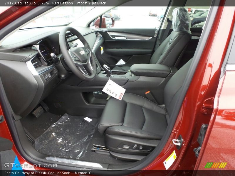Red Passion Tintcoat / Jet Black 2017 Cadillac XT5 Luxury