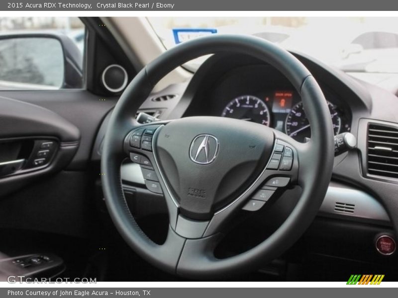 Crystal Black Pearl / Ebony 2015 Acura RDX Technology
