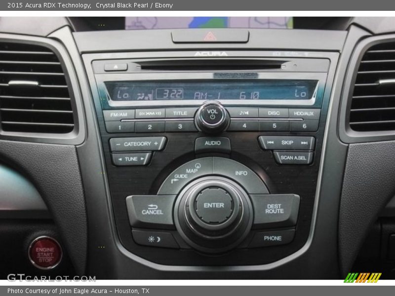 Crystal Black Pearl / Ebony 2015 Acura RDX Technology