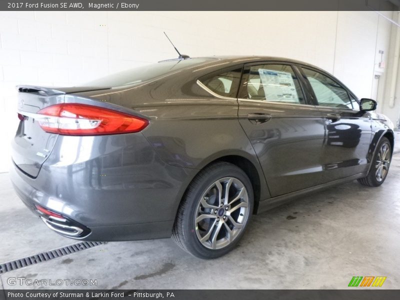 Magnetic / Ebony 2017 Ford Fusion SE AWD