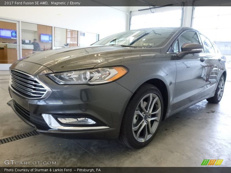 Magnetic / Ebony 2017 Ford Fusion SE AWD