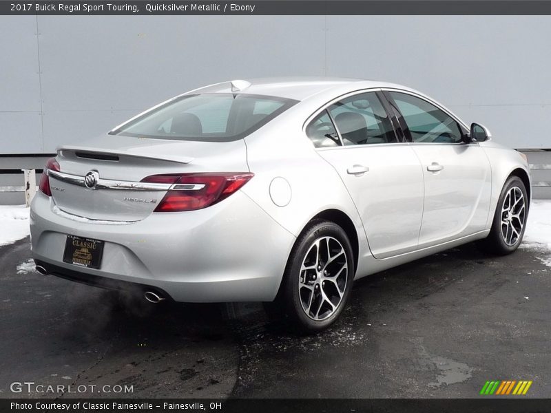 Quicksilver Metallic / Ebony 2017 Buick Regal Sport Touring