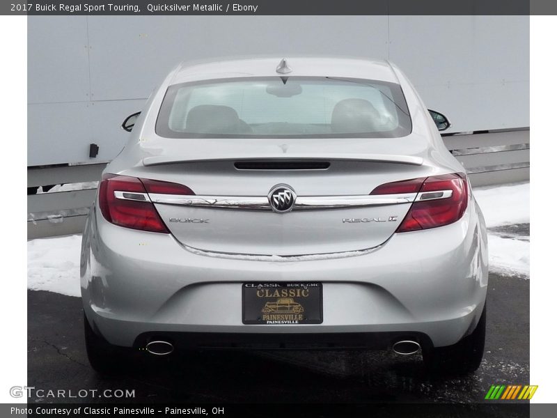 Quicksilver Metallic / Ebony 2017 Buick Regal Sport Touring