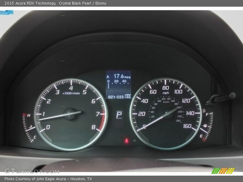 Crystal Black Pearl / Ebony 2015 Acura RDX Technology