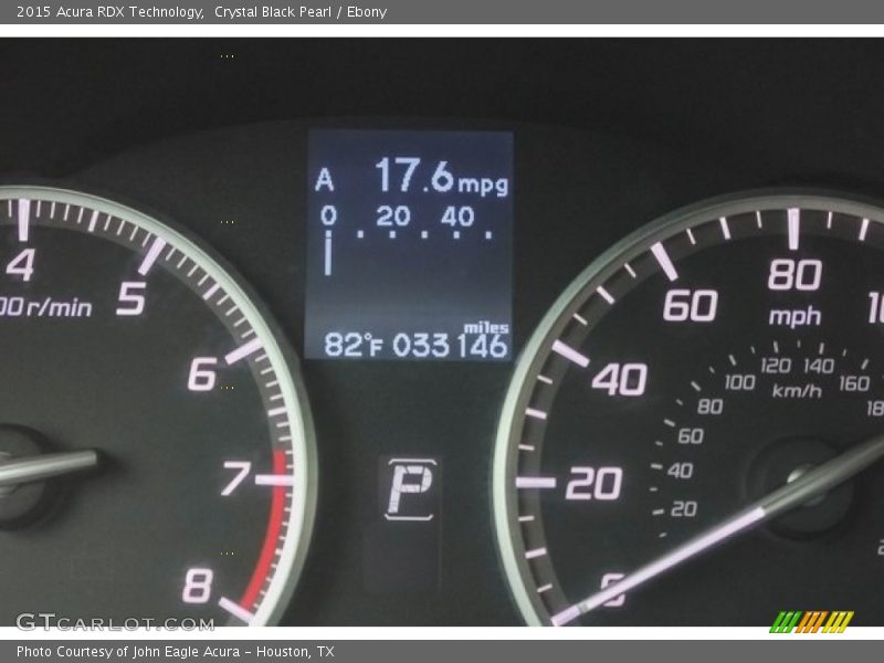 Crystal Black Pearl / Ebony 2015 Acura RDX Technology
