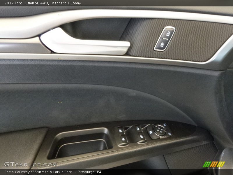 Magnetic / Ebony 2017 Ford Fusion SE AWD