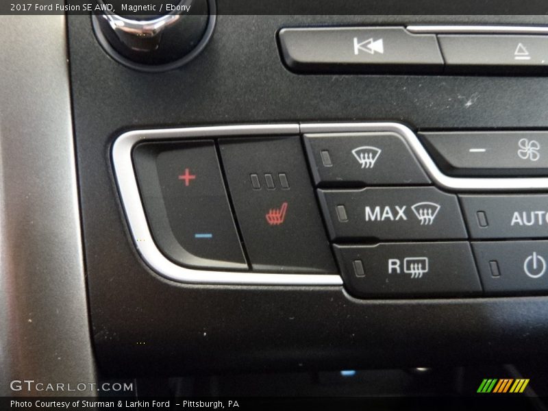 Magnetic / Ebony 2017 Ford Fusion SE AWD