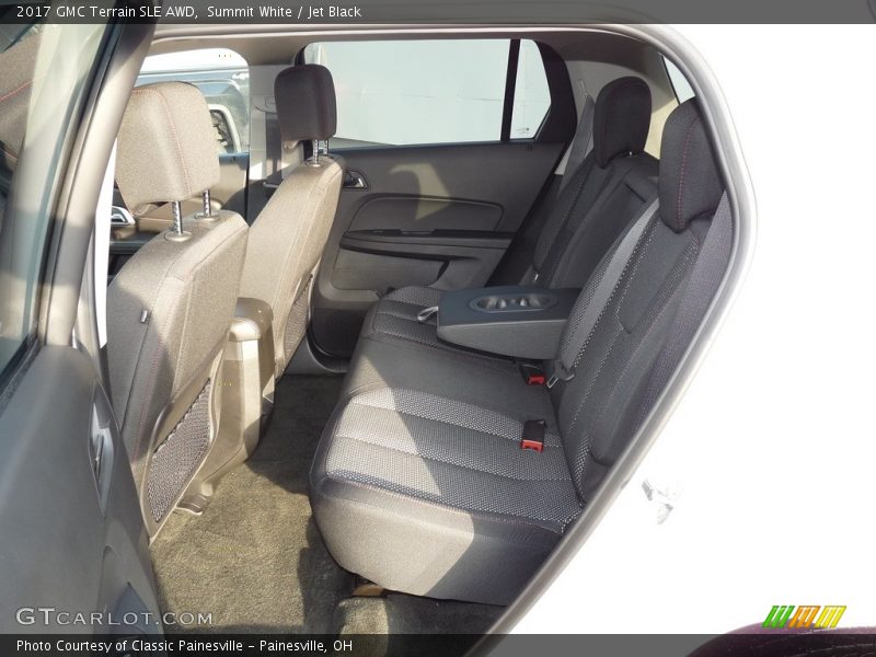 Summit White / Jet Black 2017 GMC Terrain SLE AWD