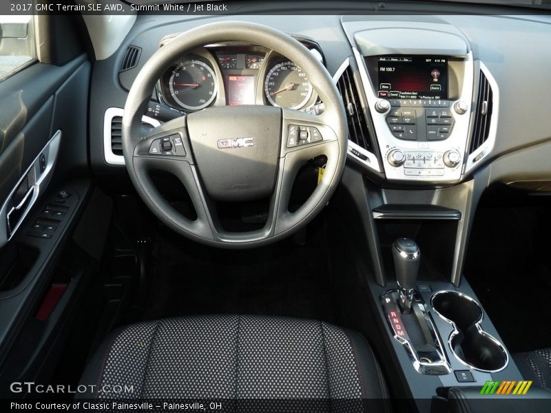 Summit White / Jet Black 2017 GMC Terrain SLE AWD