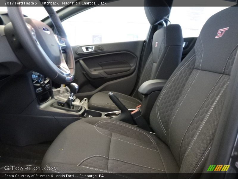 Front Seat of 2017 Fiesta ST Hatchback