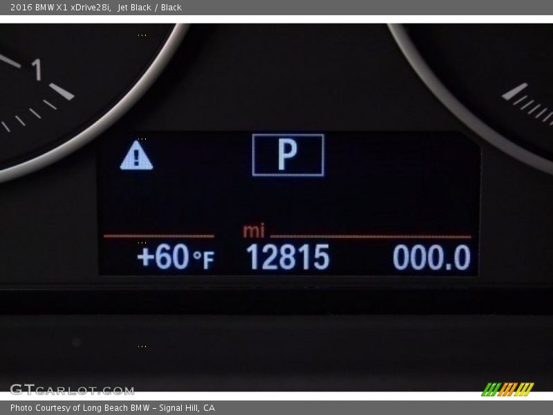 Jet Black / Black 2016 BMW X1 xDrive28i