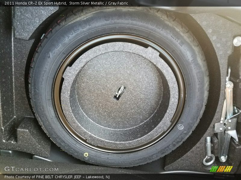 Storm Silver Metallic / Gray Fabric 2011 Honda CR-Z EX Sport Hybrid