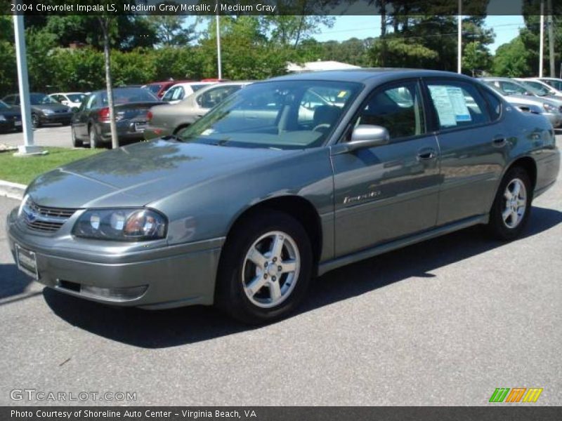 Medium Gray Metallic / Medium Gray 2004 Chevrolet Impala LS