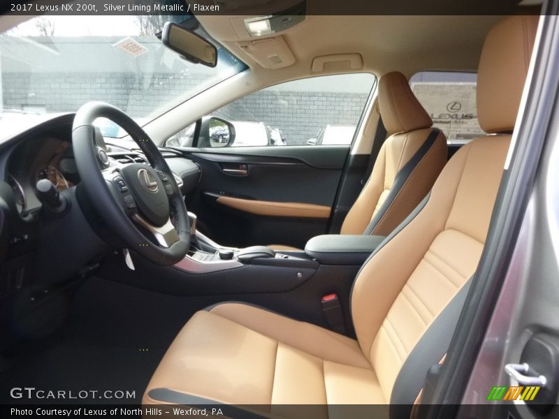 Silver Lining Metallic / Flaxen 2017 Lexus NX 200t
