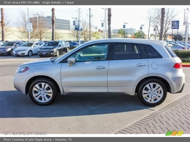 Grigio Metallic / Taupe 2010 Acura RDX SH-AWD