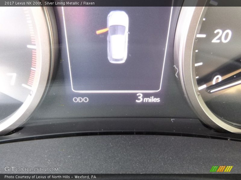 Silver Lining Metallic / Flaxen 2017 Lexus NX 200t