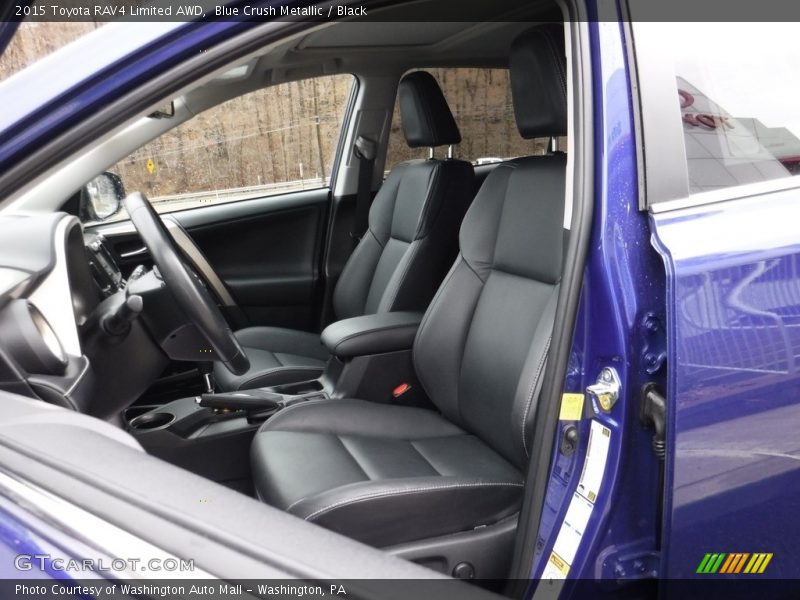 Blue Crush Metallic / Black 2015 Toyota RAV4 Limited AWD