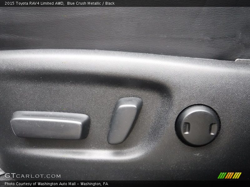 Blue Crush Metallic / Black 2015 Toyota RAV4 Limited AWD