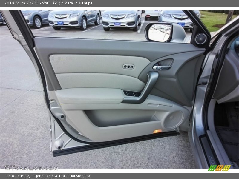 Grigio Metallic / Taupe 2010 Acura RDX SH-AWD