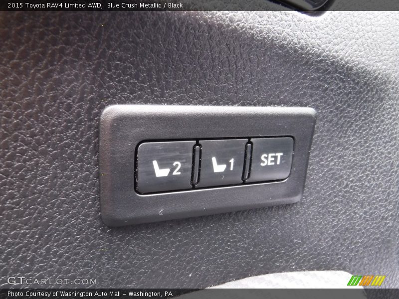 Blue Crush Metallic / Black 2015 Toyota RAV4 Limited AWD