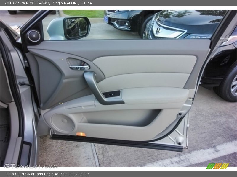 Grigio Metallic / Taupe 2010 Acura RDX SH-AWD