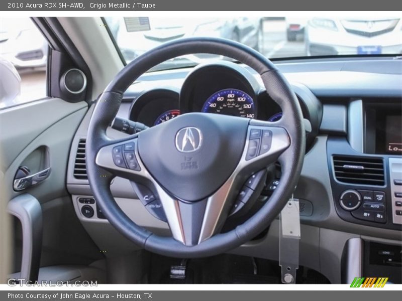 Grigio Metallic / Taupe 2010 Acura RDX SH-AWD