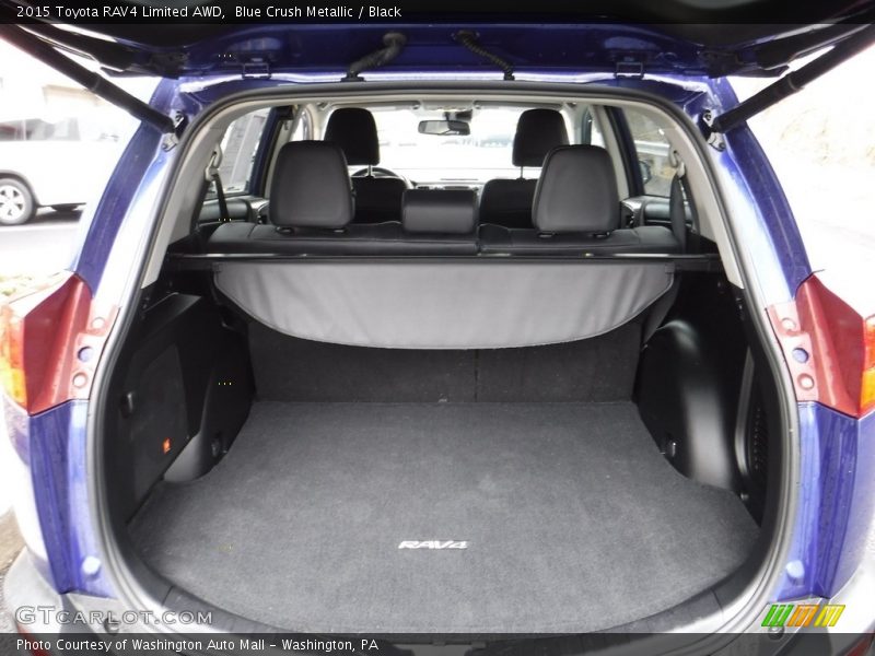 Blue Crush Metallic / Black 2015 Toyota RAV4 Limited AWD