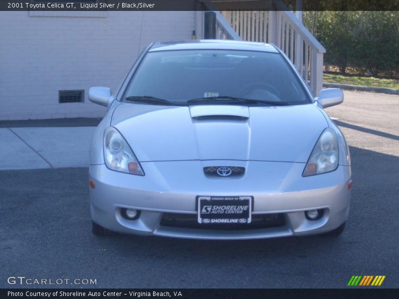 Liquid Silver / Black/Silver 2001 Toyota Celica GT