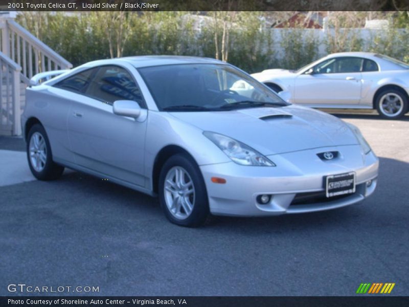 Liquid Silver / Black/Silver 2001 Toyota Celica GT