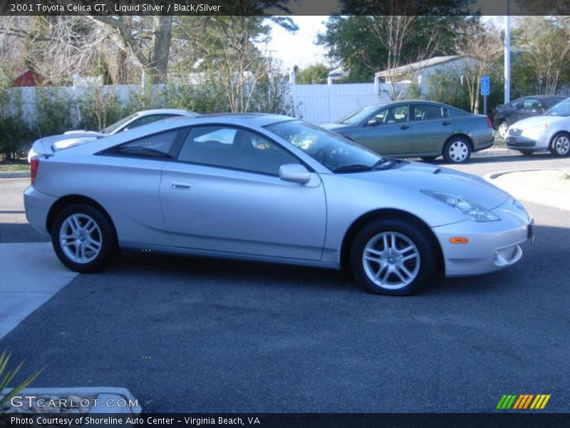 Liquid Silver / Black/Silver 2001 Toyota Celica GT